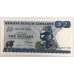 ZIMBABWE 1983 . TWO 2 DOLLAR BANKNOTES . CONSECUTIVE FIVE